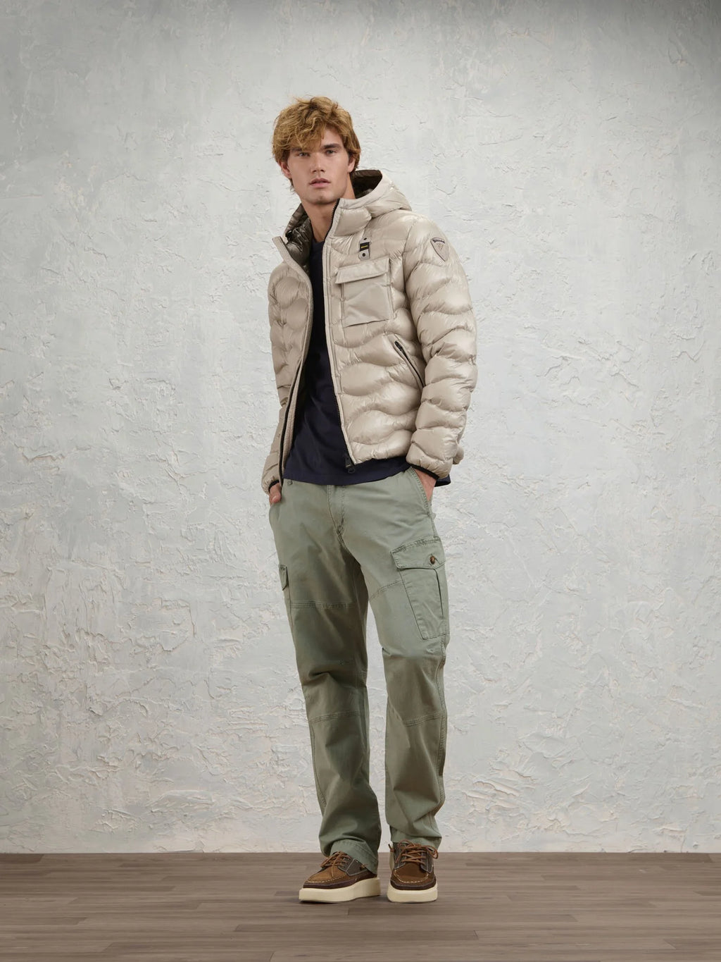 Blauer giubbino BRYANT 26WBLUC02053-005958