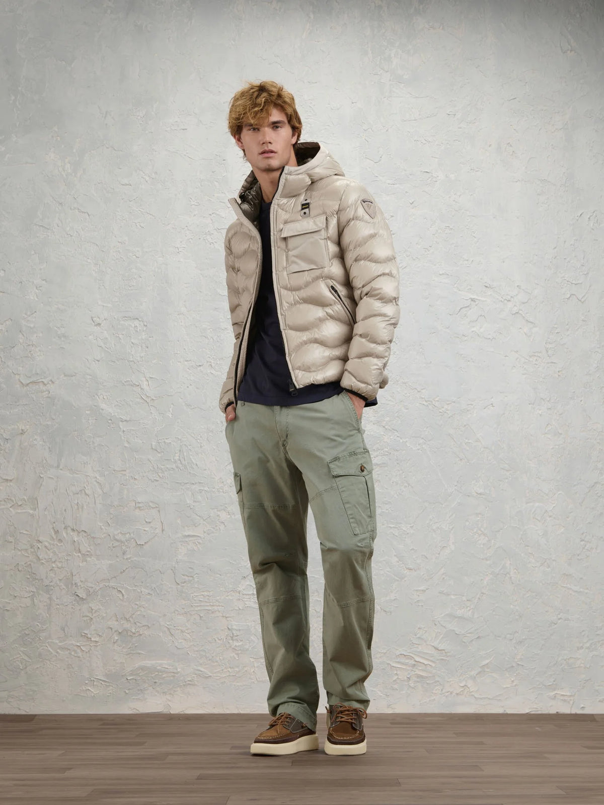 Blauer giubbino BRYANT 26WBLUC02053-005958