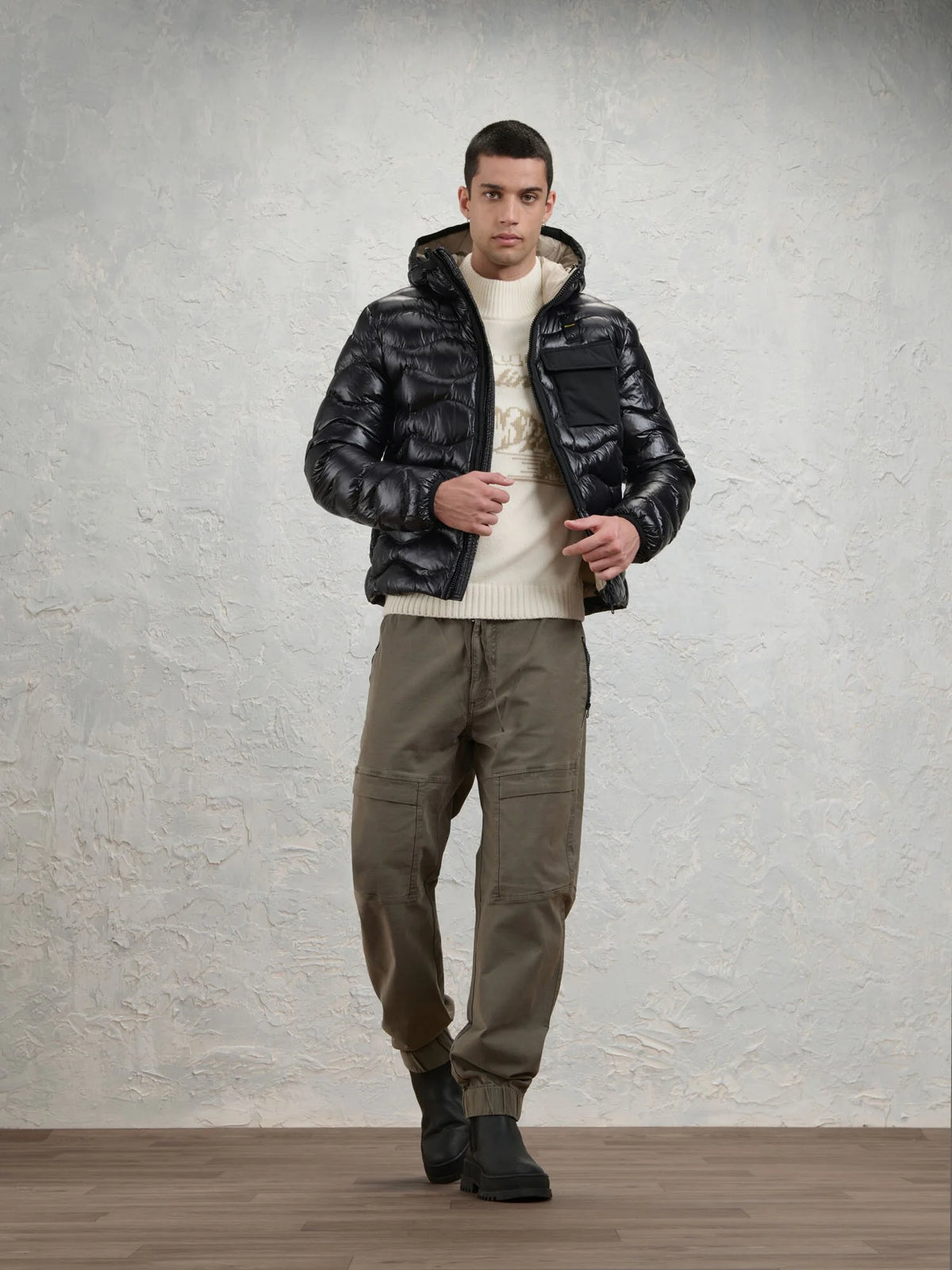 Blauer giubbino BRYANT 26WBLUC02053-005958