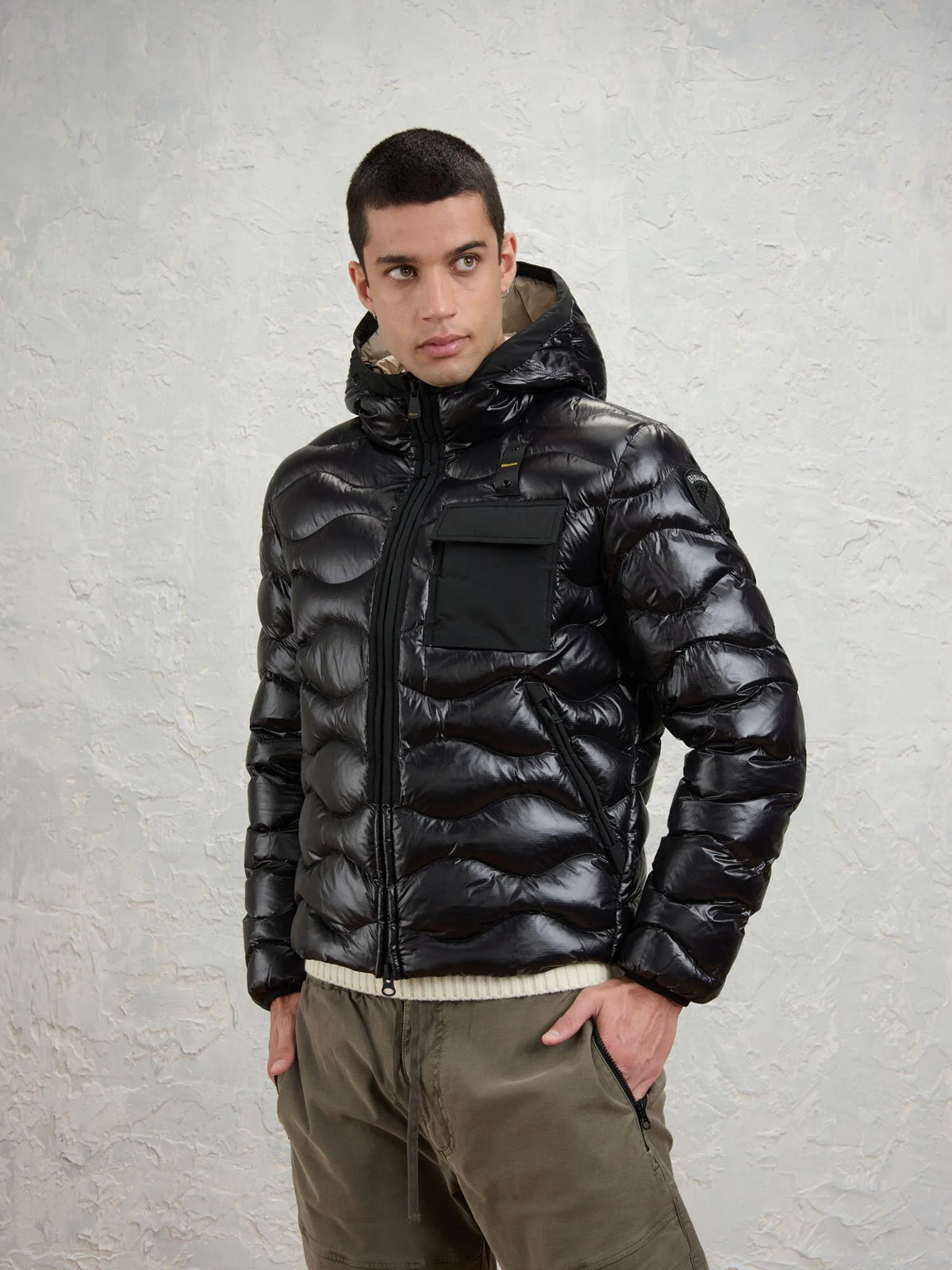Blauer giubbino BRYANT 26WBLUC02053-005958