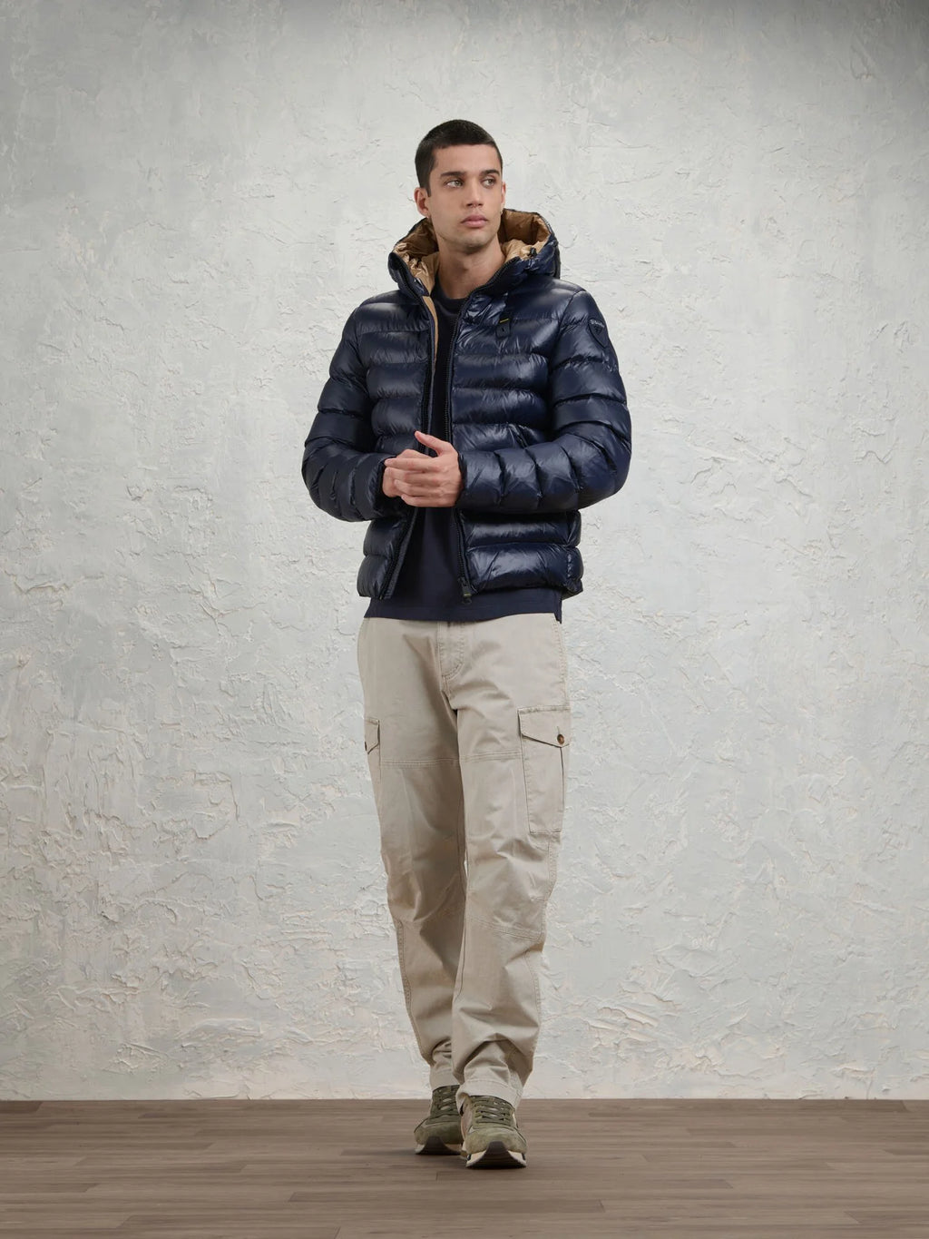 Blauer giubbino ADAMS 26WBLUC02054-005958