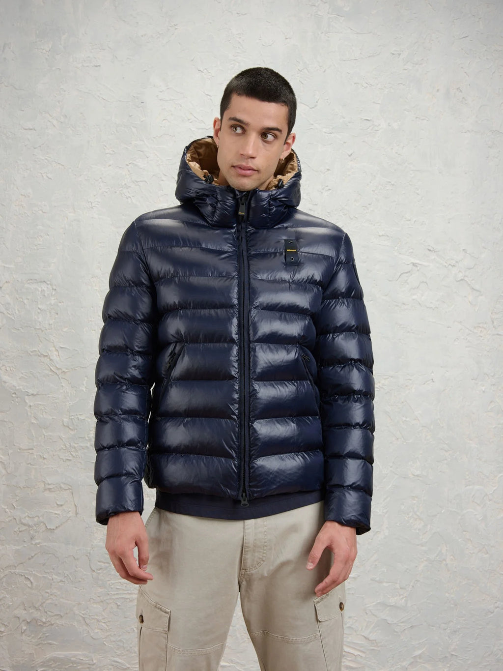 Blauer giubbino ADAMS 26WBLUC02054-005958