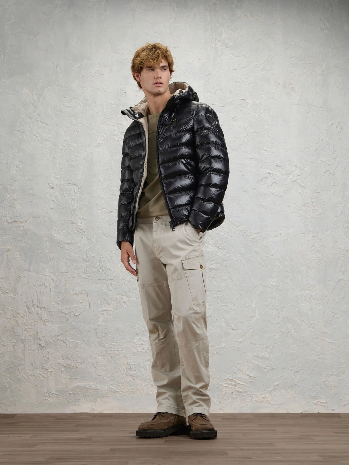 Blauer giubbino ADAMS 26WBLUC02054-005958