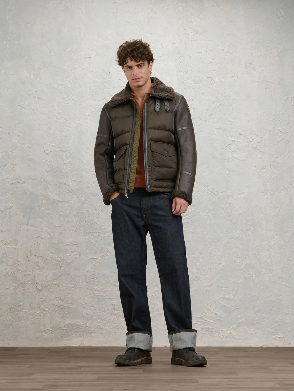 Blauer giubbino AMHERST 26WBLUC02239-007280