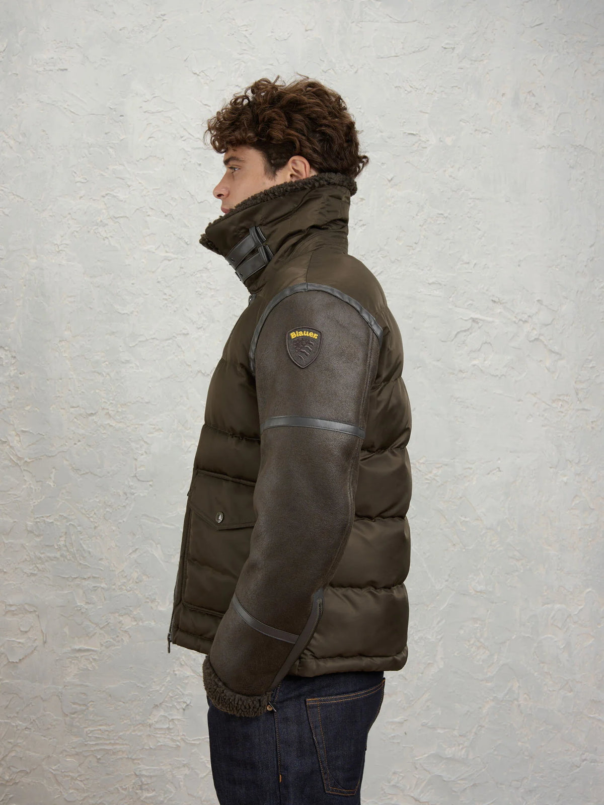 Blauer giubbino AMHERST 26WBLUC02239-007280