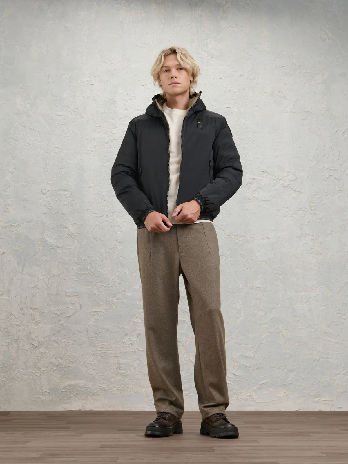 Blauer giubbino DONALD 26WBLUC06311-007110