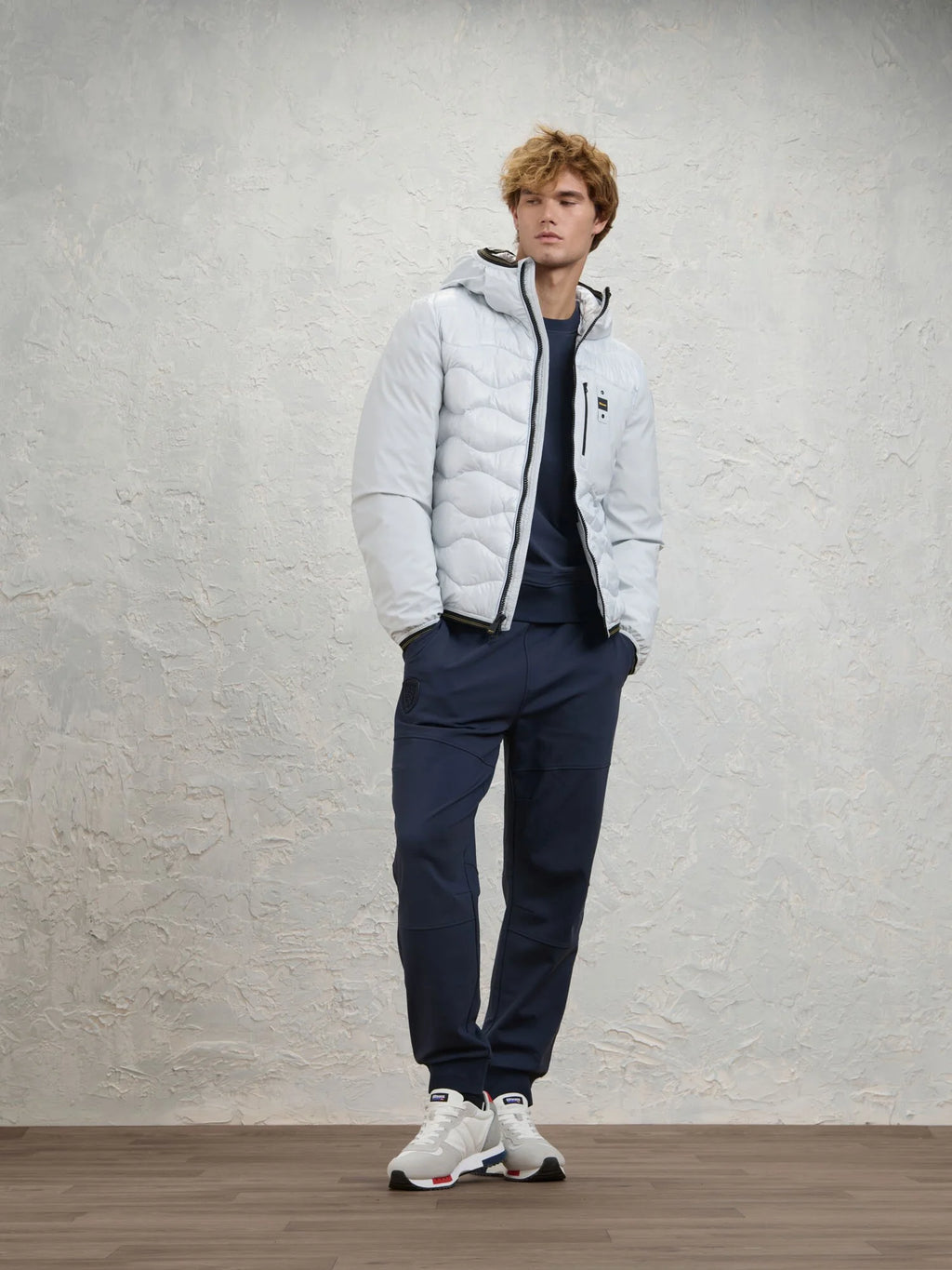 Blauer giubbino ALBERT 26WBLUC08068-006355 CRDS