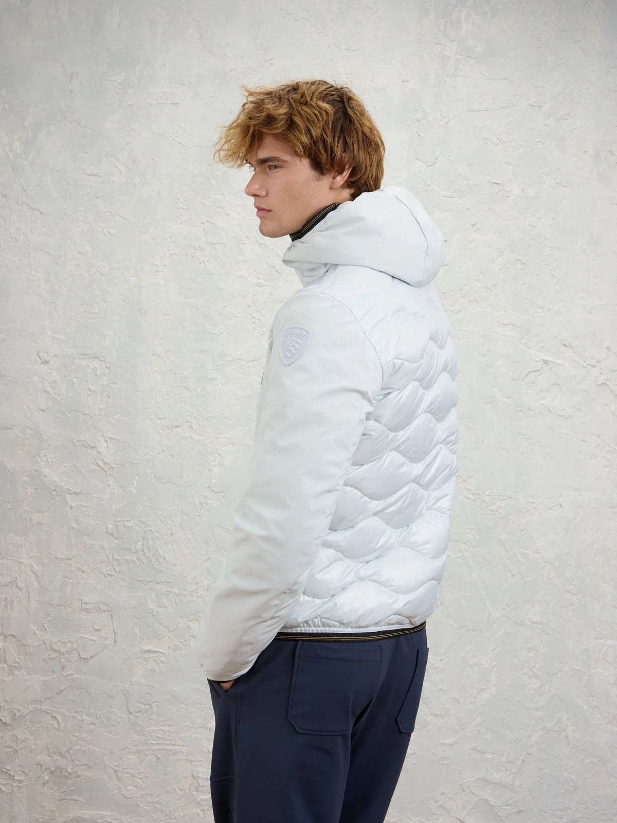 Blauer giubbino ALBERT 26WBLUC08068-006355 CRDS