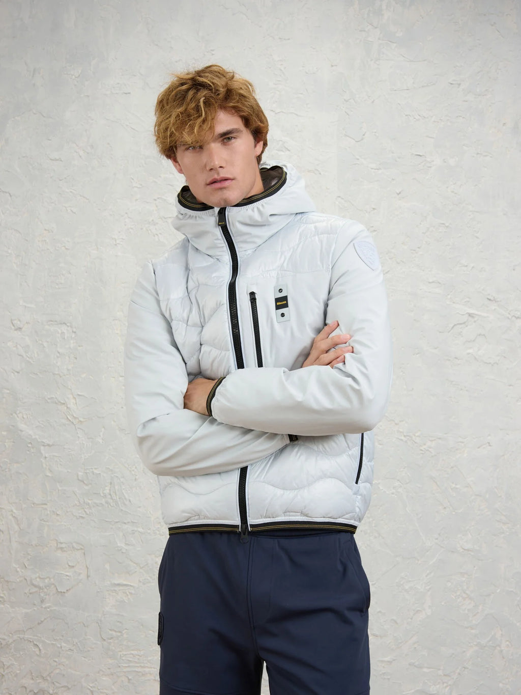 Blauer giubbino ALBERT 26WBLUC08068-006355 CRDS