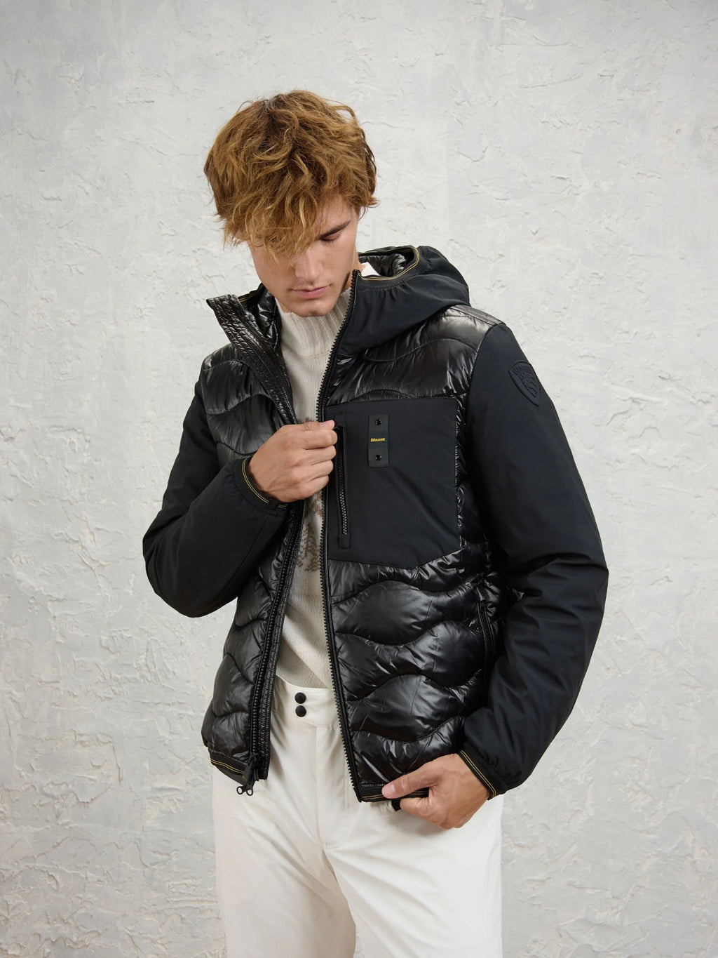 Blauer giubbino ALBERT 26WBLUC08068-006355 CRDS