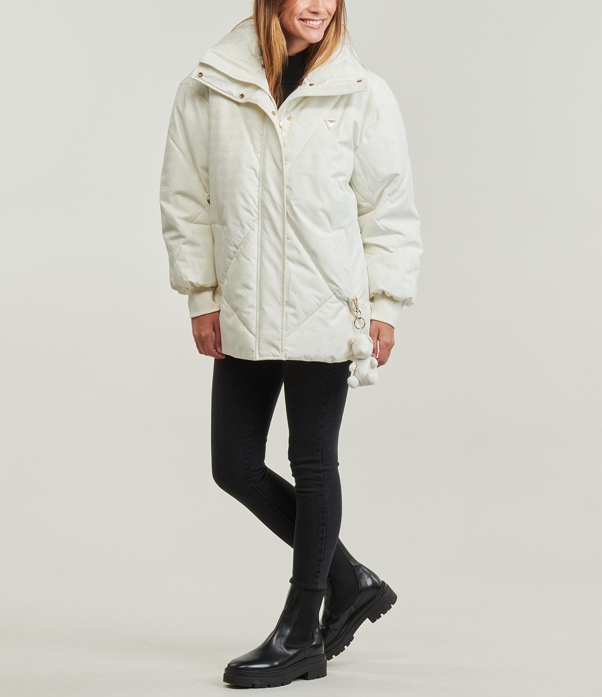 guess donna giubbino 4g puffer V4BL01 WGLW2 F0CY