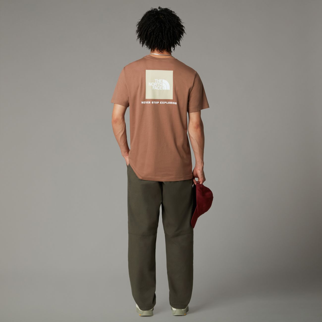 The North Face uomo t-shirt S/S Box Nse F0A87NPAR41