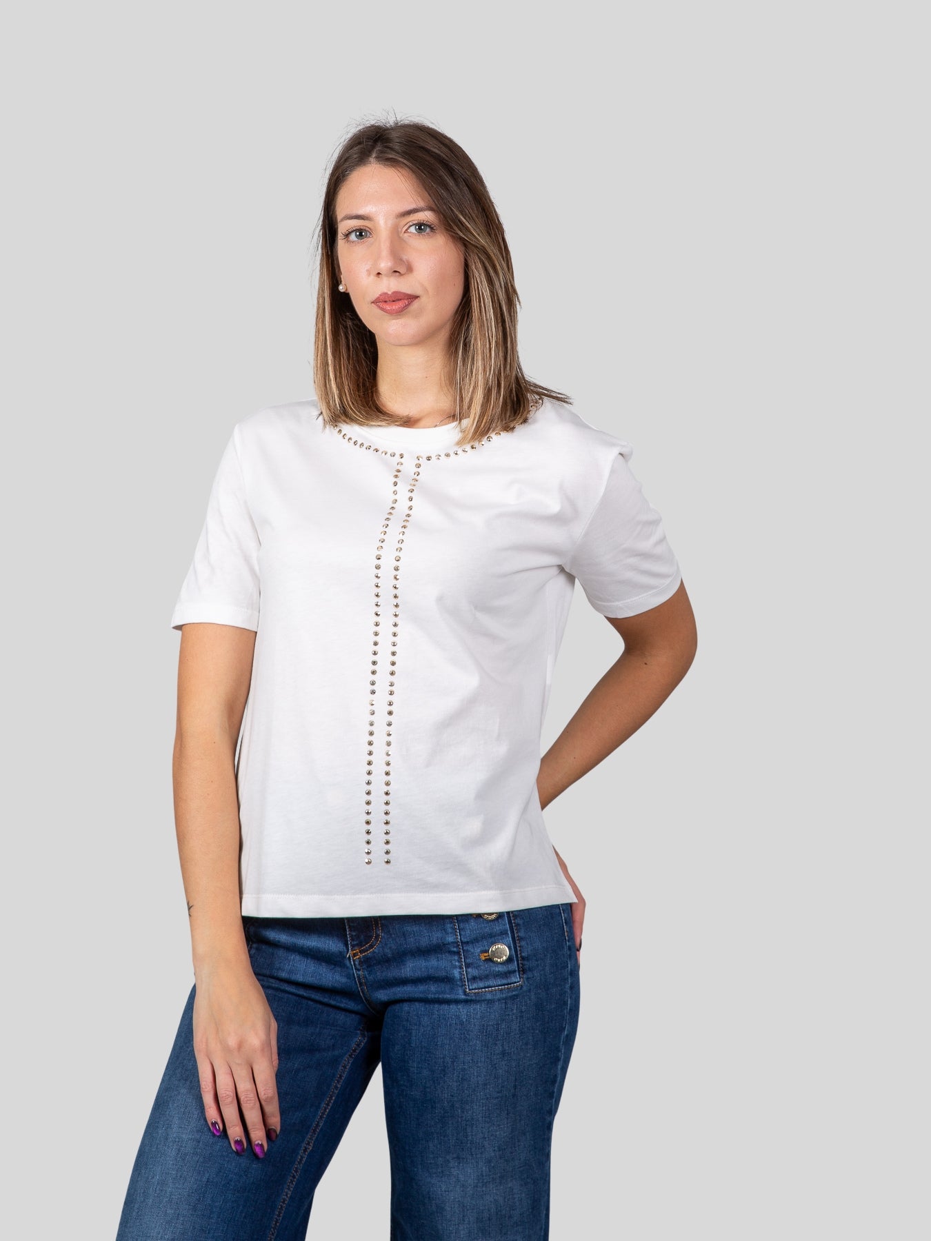 Gold rush donna t-shirt W1PEIO06