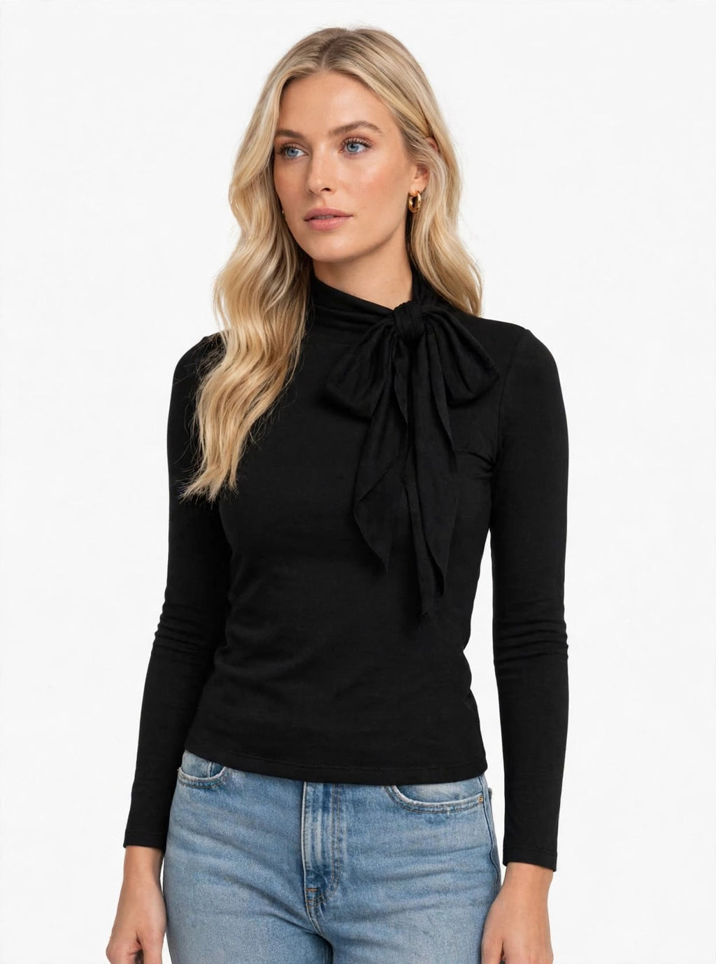 Gold Rush maglia SCIARPA OV341 Nero