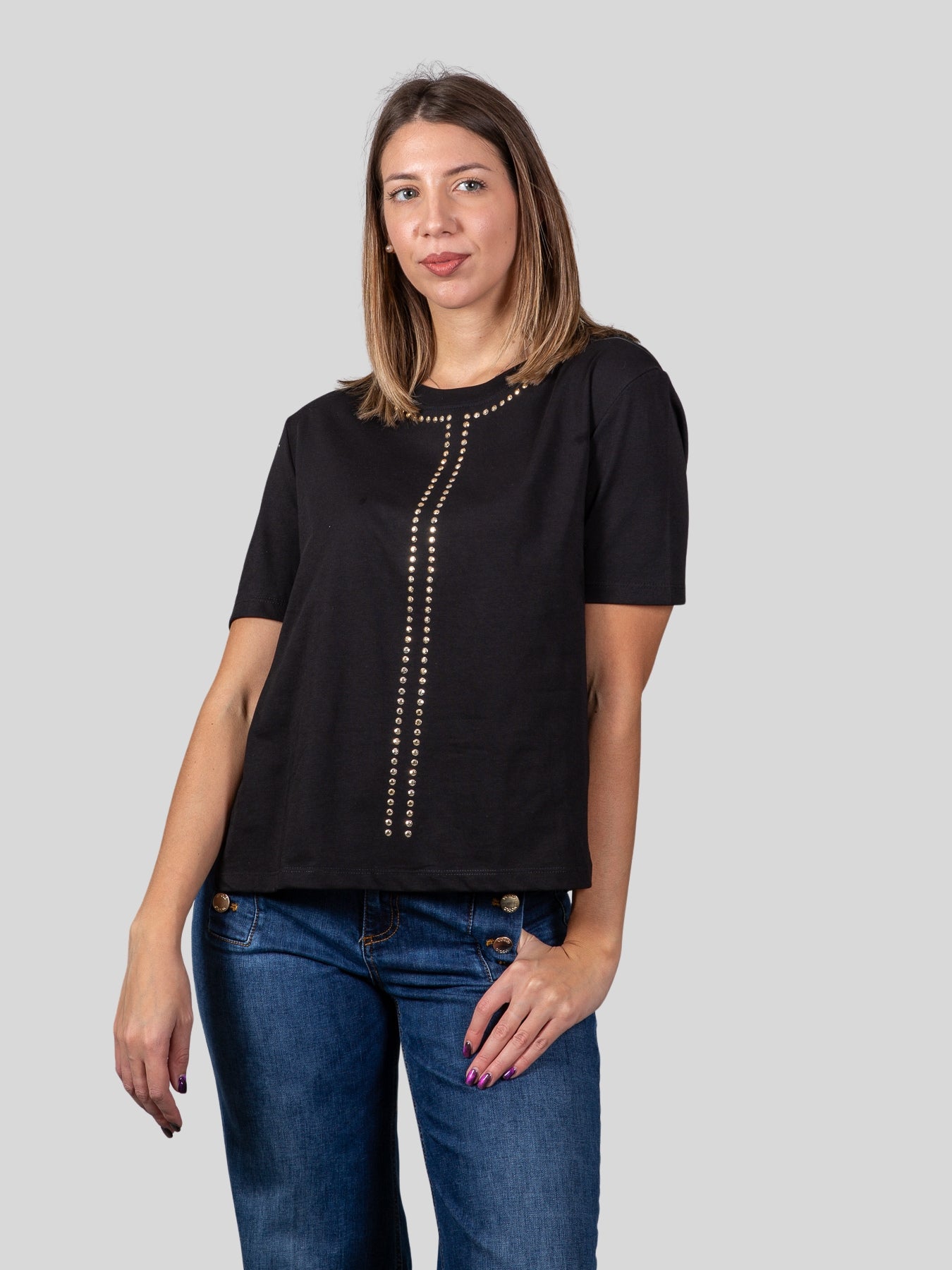 Gold rush donna t-shirt W1PEIO06