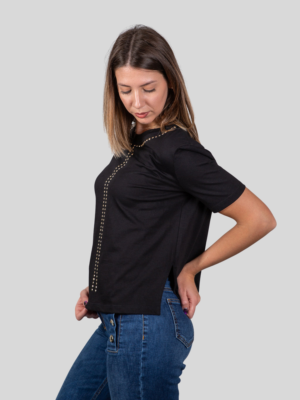 Gold rush donna t-shirt W1PEIO06
