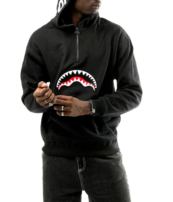 sprayground uomo felpa Shark Visor SP645BLK
