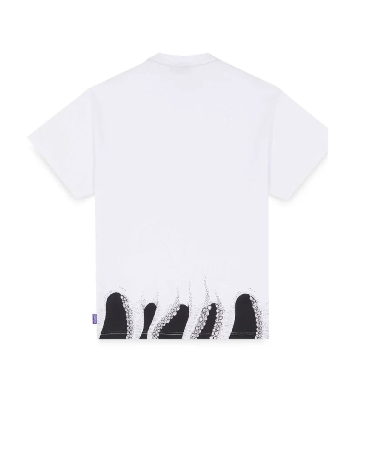 Octopus uomo t-shirt Lower Tee 25SOTS26 bianco