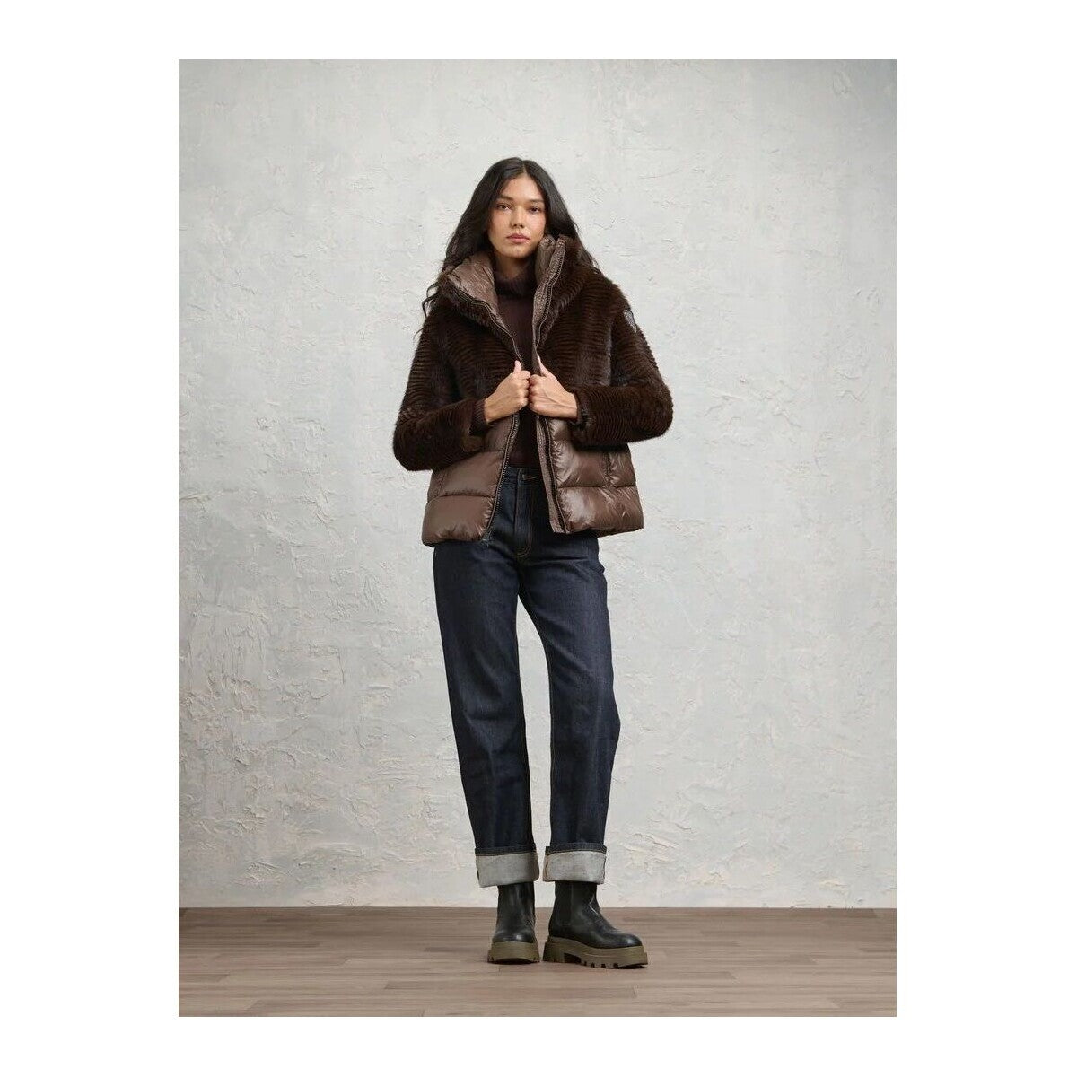 Blauer giubbino FANEVIL 26WBLDC02304-007685