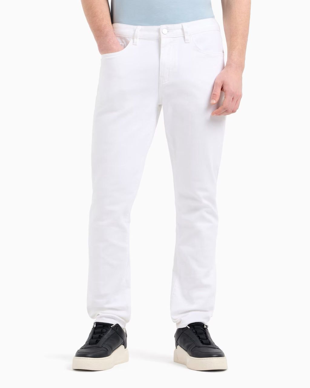 Armani Exchange uomo jeans XM000070 AF14267 U0001 Bianco