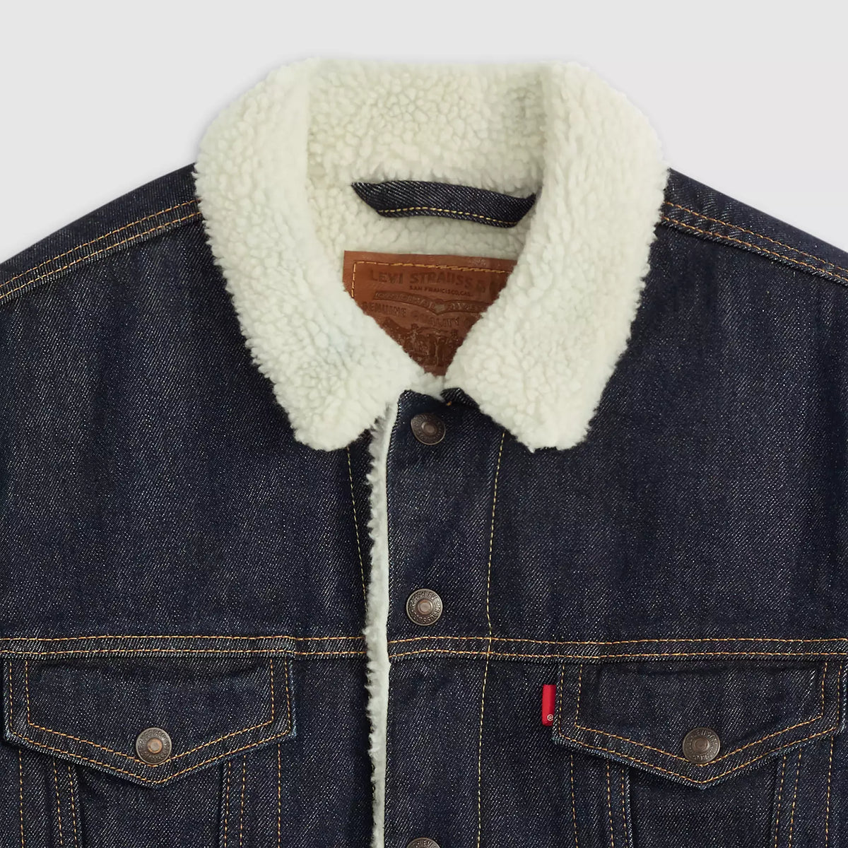 Levi's giubbino Type 3 Sherpa 16365-0271 Denim