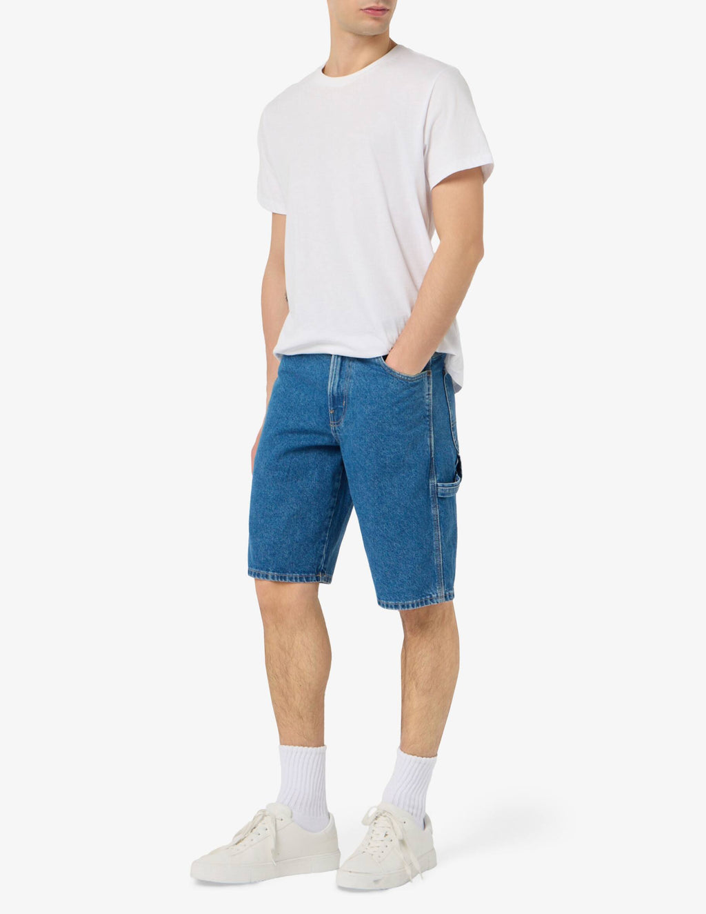 DICKIES Uomo SHORT CARPENTER JEANS DK0A88FCCLB1