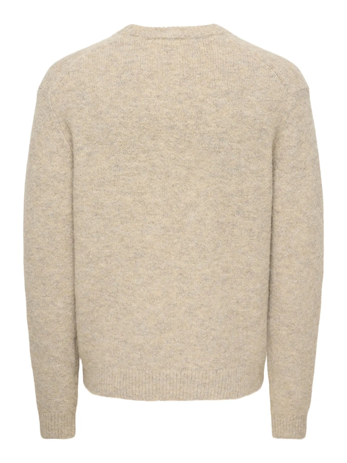 Only&Sons maglia HALE LS RLX CREW KNIT 22037584 Silver Lining