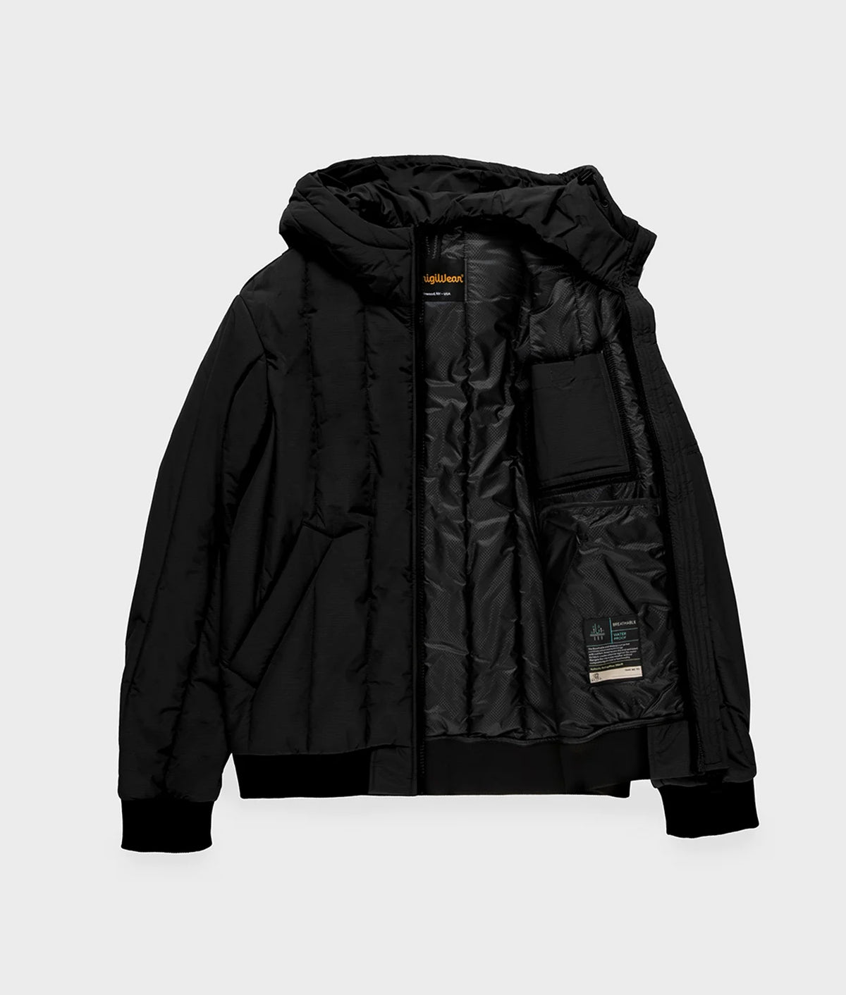 Refrigiwear giubbino BLUNT RM0G81800PL NERO