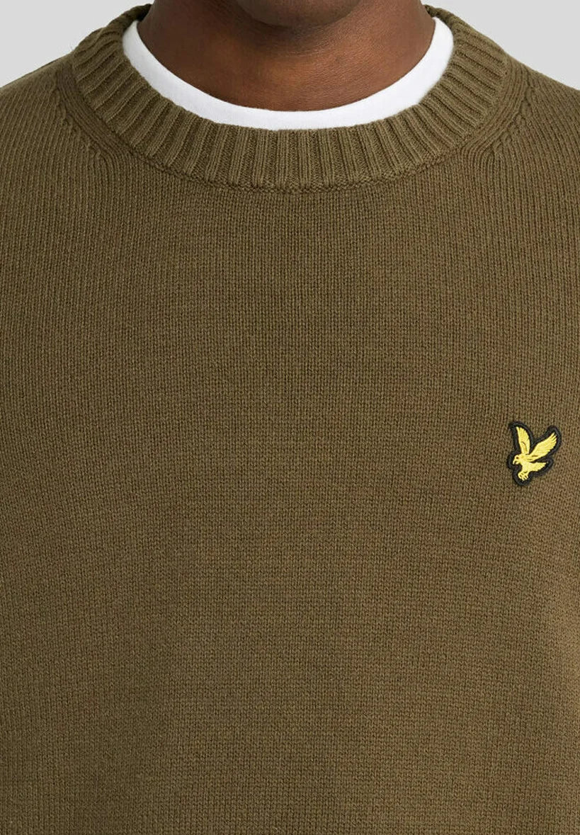 Lyle & Scott maglia Rib insert Crew Neck KN2540