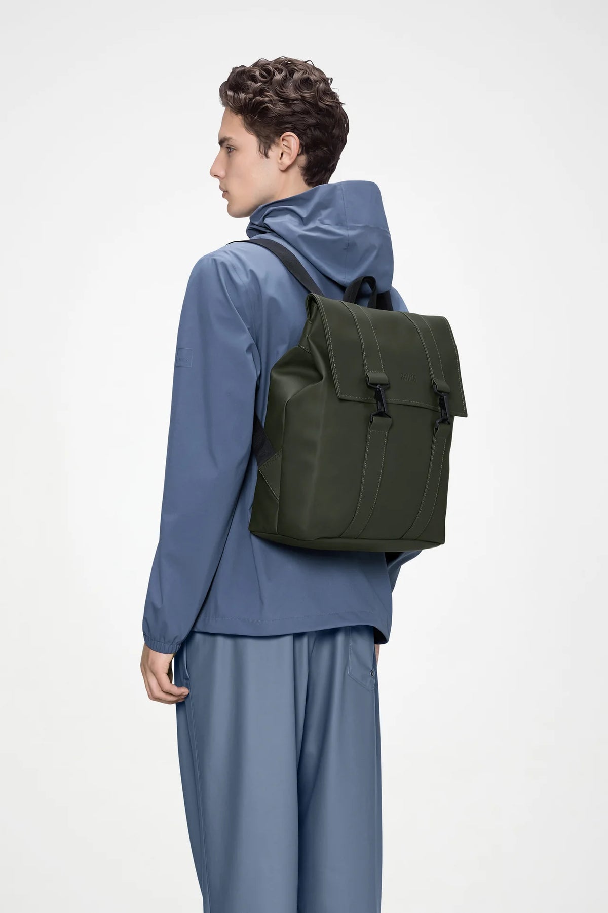 Rains zaino MSN Bag W3 Green 13300