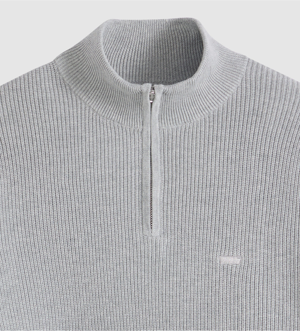 Levi's maglia Hm Quarter Zip 0058U-0002 Grey