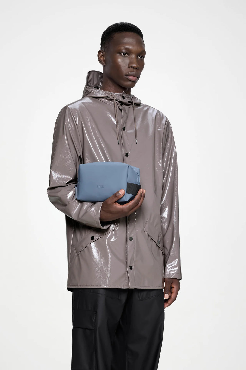 Rains pochette Wash Bag Small W3 Blue Dusk 15580