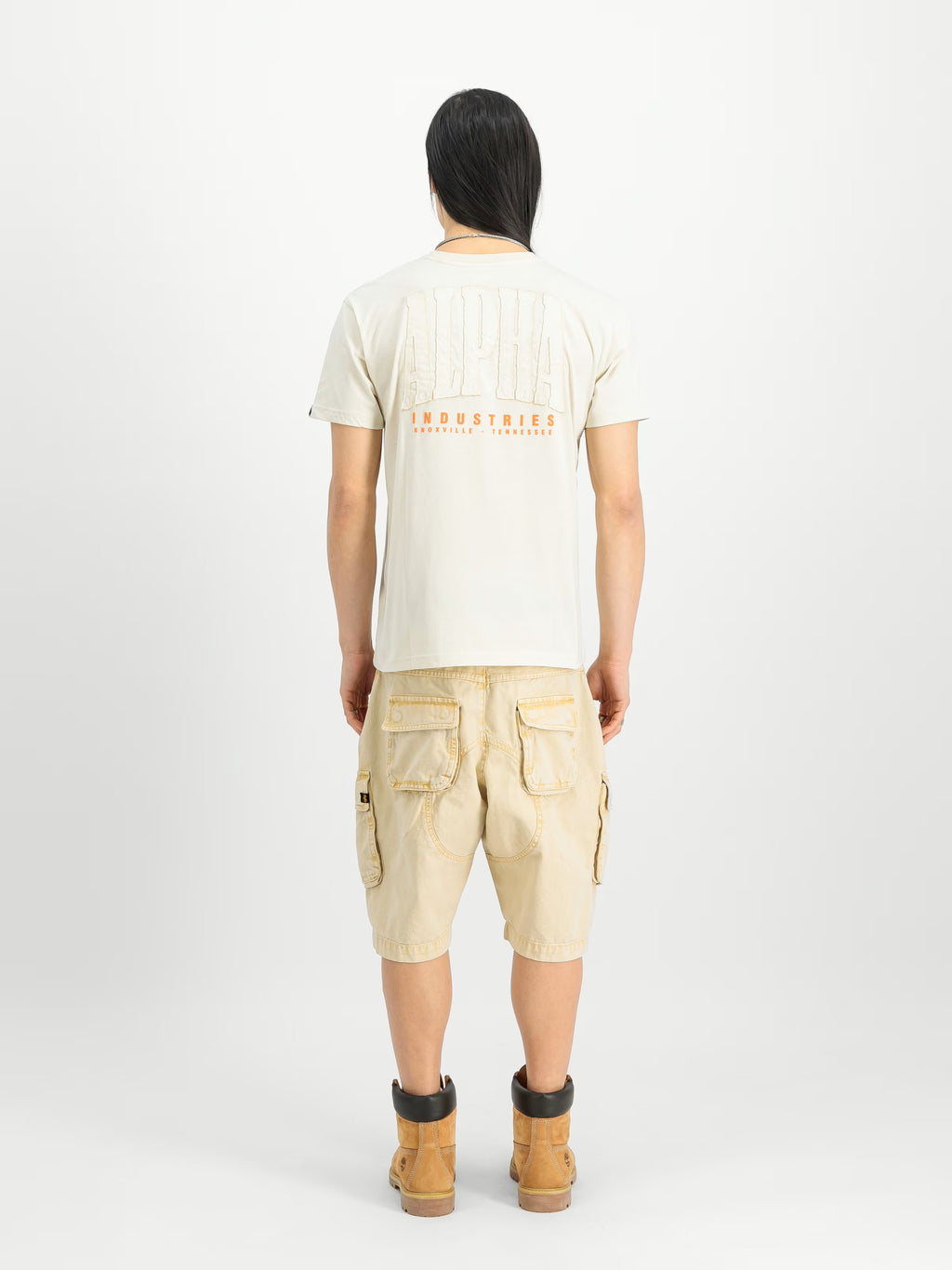 Alpha Industries uomo t-shirt Coach T BE X156538 300 beige