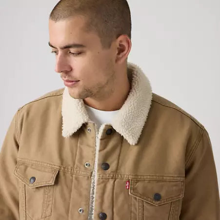 Levi's giubbino Type 3 Sherpa 16365-0305 Ermine