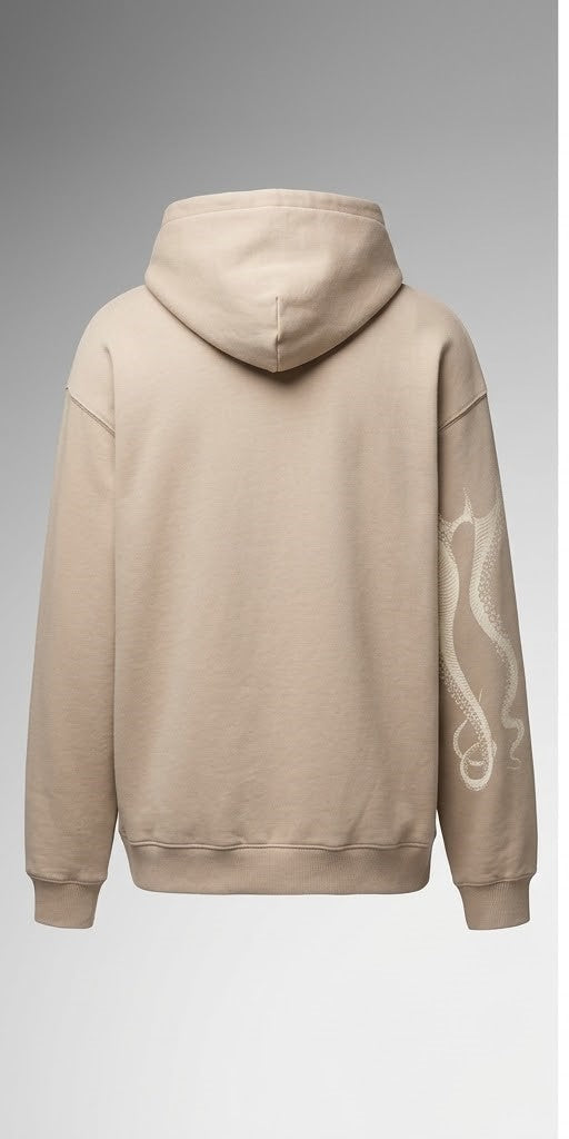 Octopus uomo felpa Side Hoodie 24WOSH10