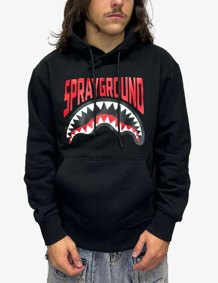 sprayground uomo felpa SP666BLK