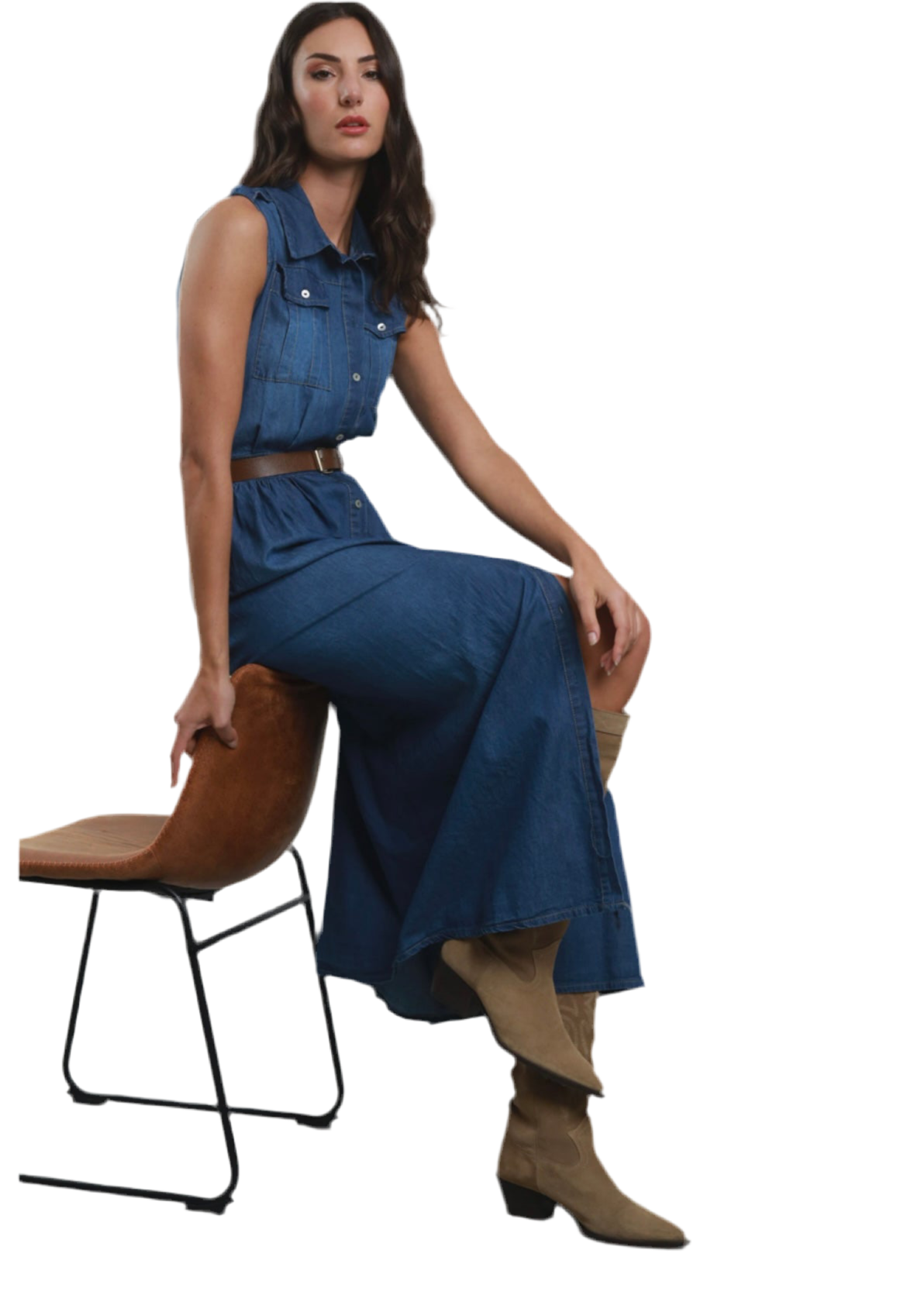 Susy Mix donna abito SS25684 E25 DENIM