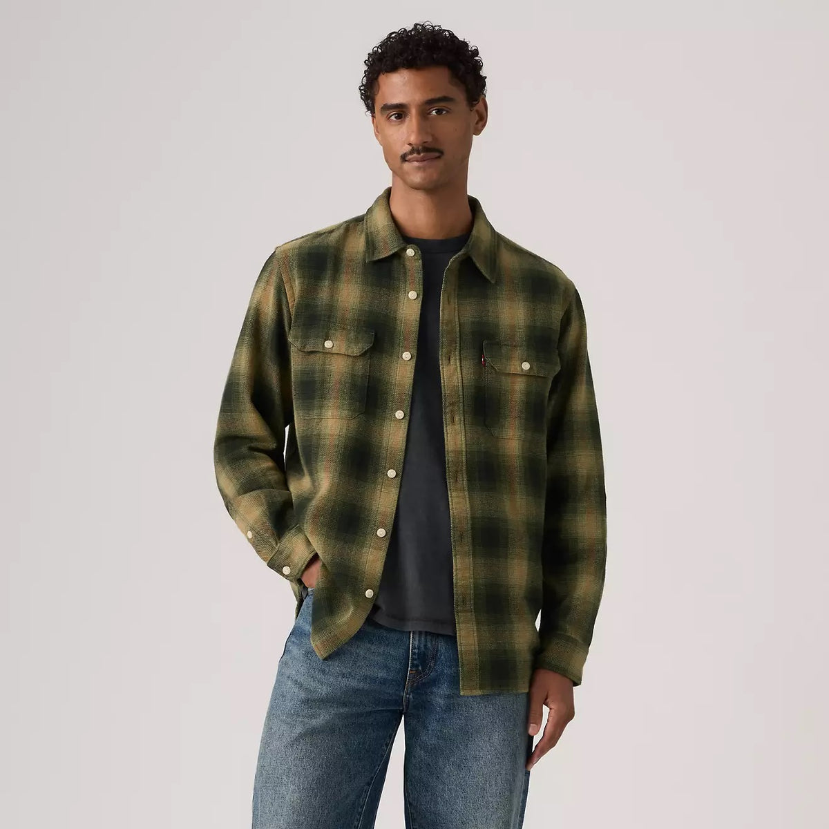 Levi's camicia Jackson Worker 9573-0310 StormyS