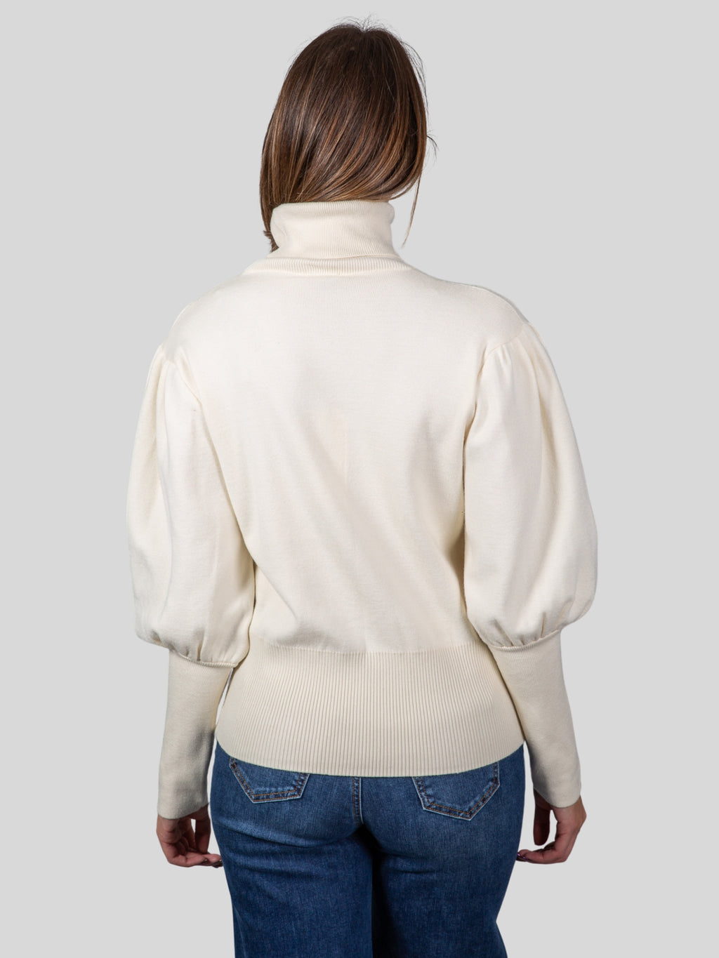 Gold rush donna maglia dolcevita W-RNS014