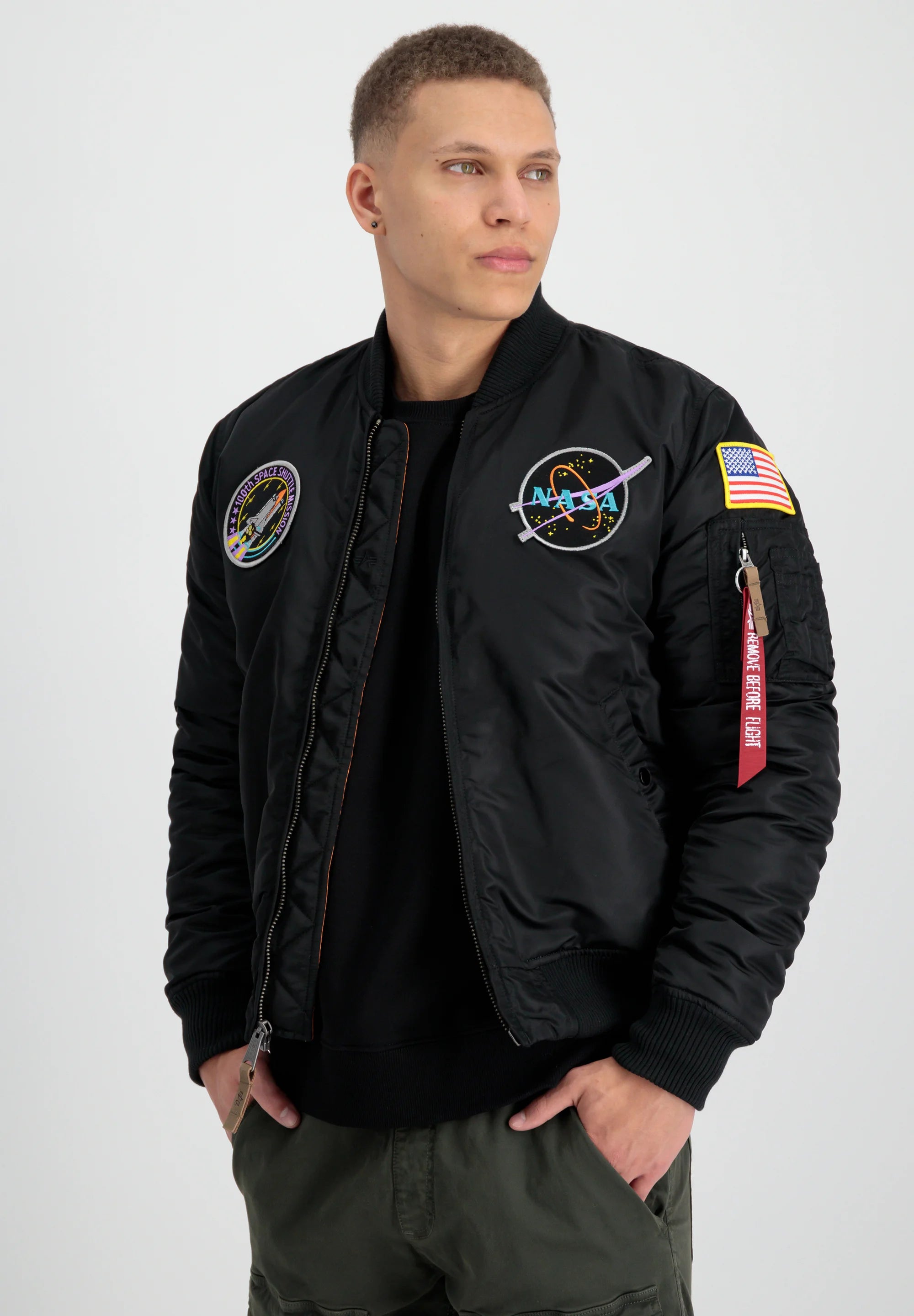 alpha industries uomo giubbino ma-1vf nasa 166107AI