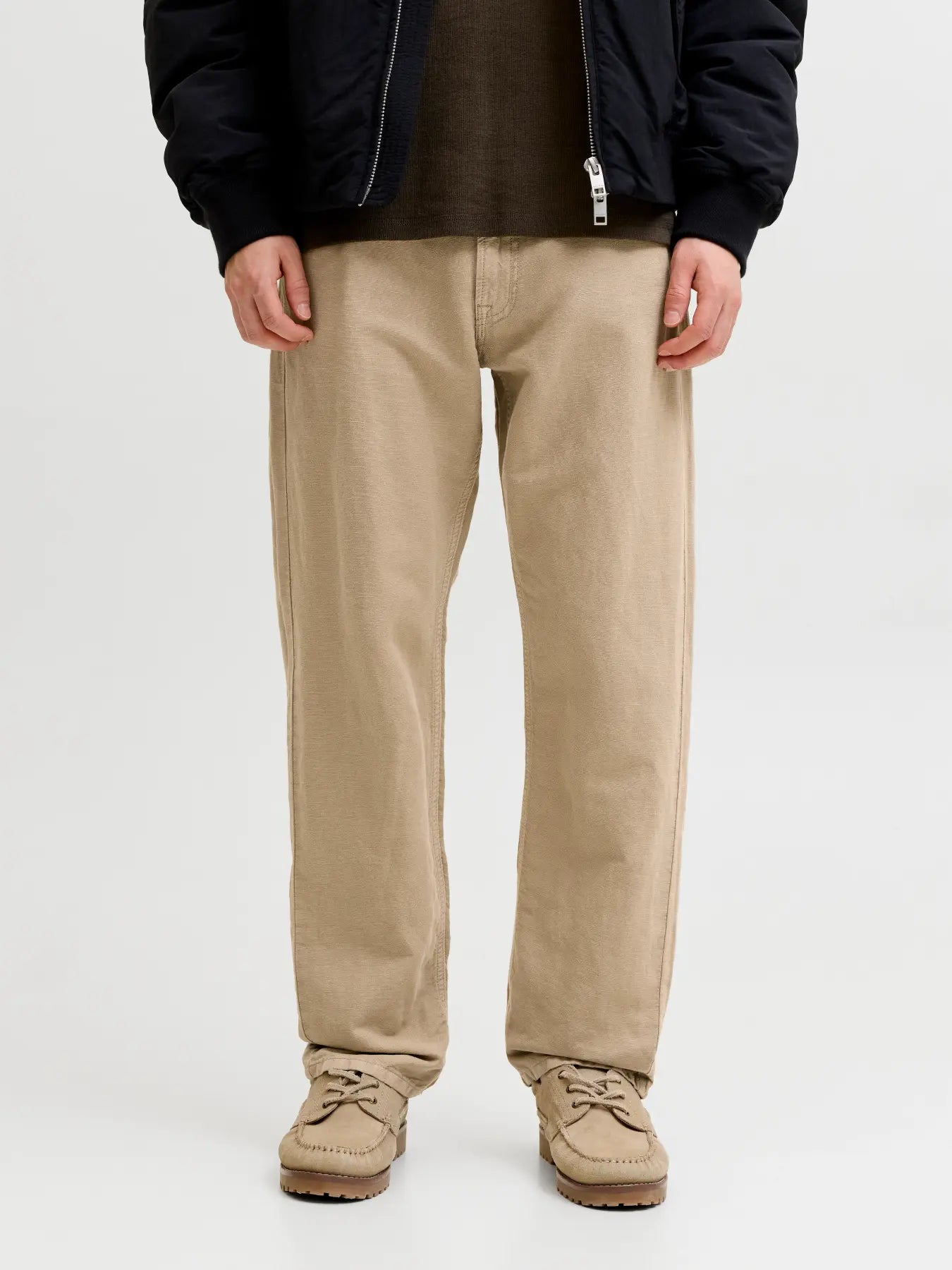 Jack & Jones uomo pantalone CHRIS LINEN BLEND 12293296