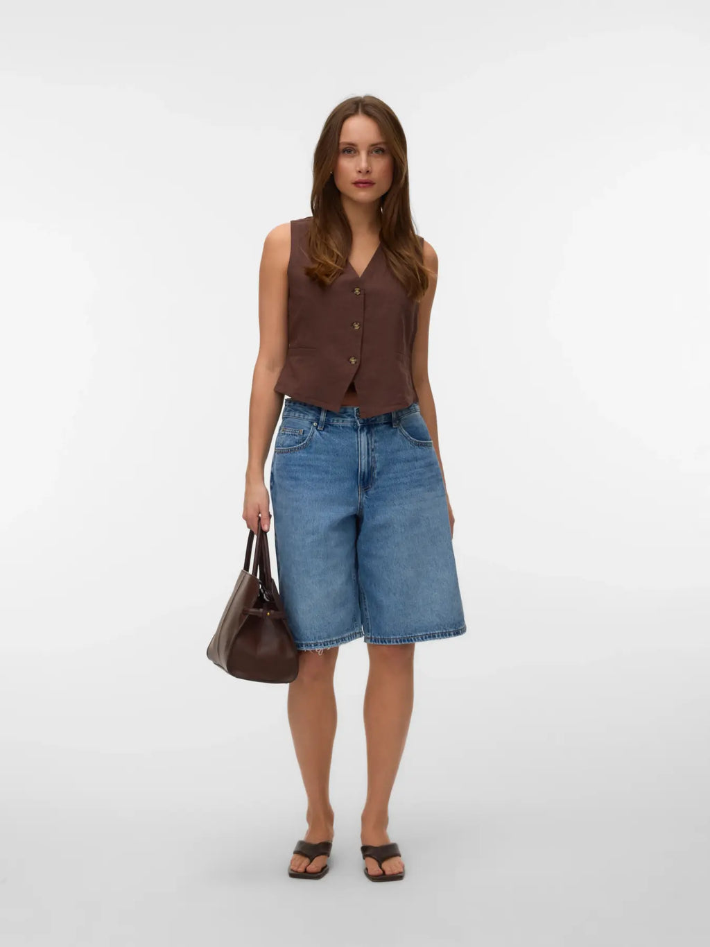 vero moda donna top CAIA VEST TOP 10333795 NOOS