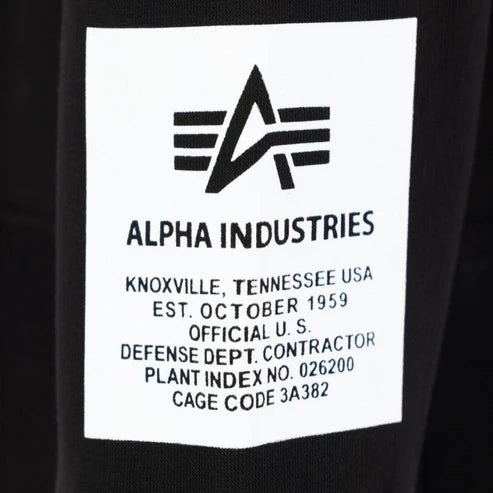 alpha industries uomo felpa alpha 126803AI 03 Nero