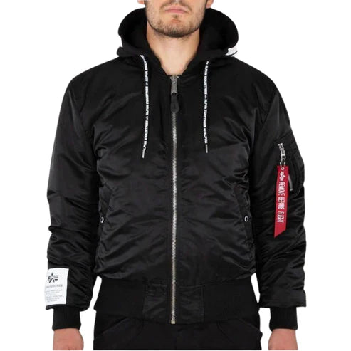 alpha industries uomo giubbino ma-1 zhp 118101AI 03 Nero