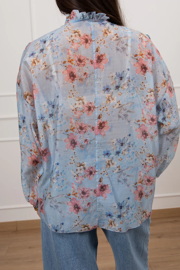 Susy Mix donna camicia 265006F CELESTE