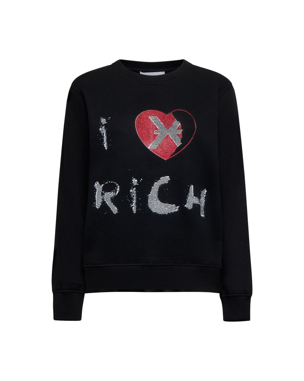 Richmond donna felpa Faram UWA25284FEMTL Black