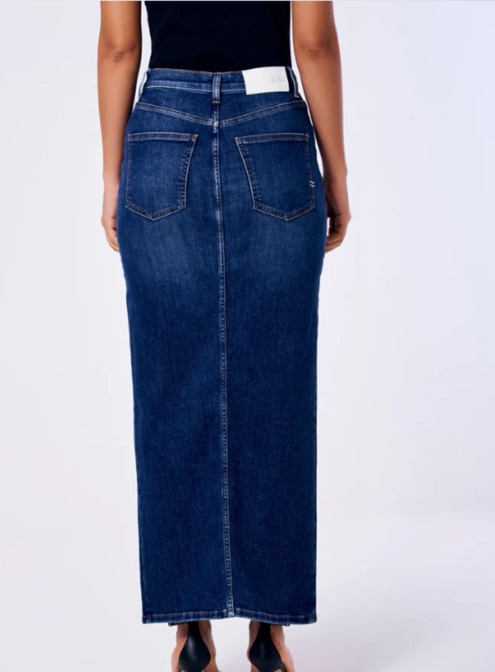 Vicolo donna gonna denim midi  DB5056
