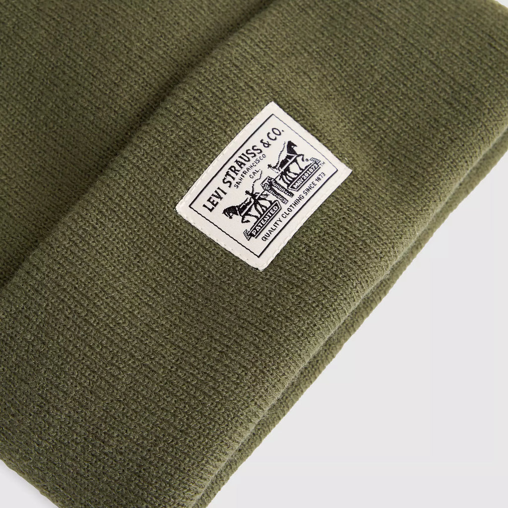 Levi's cappello Embarcadero Beanie - Olive Night  007Z1-0001