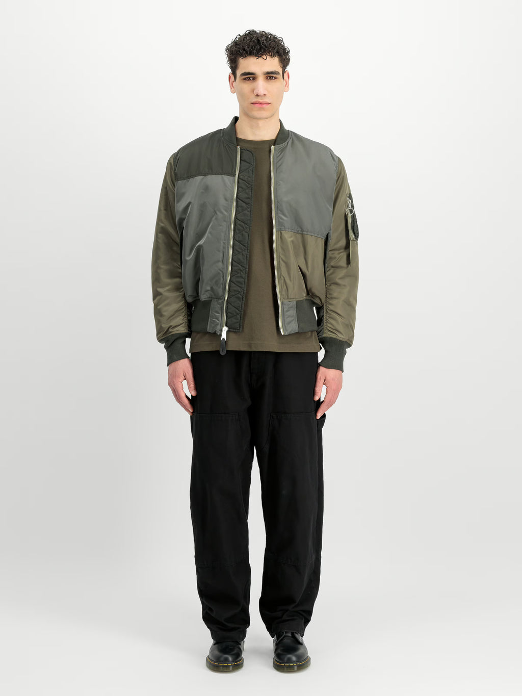 Alpha Industries giubbino Tricolor 268139 Black Olive