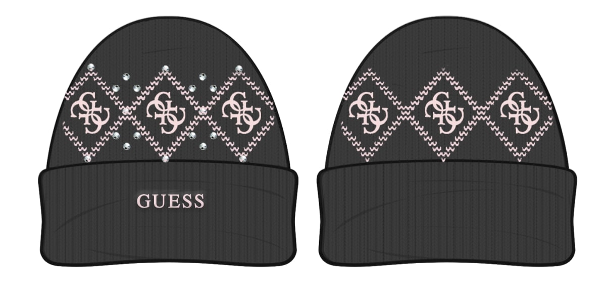 Guess cappello LILY4G JACQUARD BEANIE 09Z1747